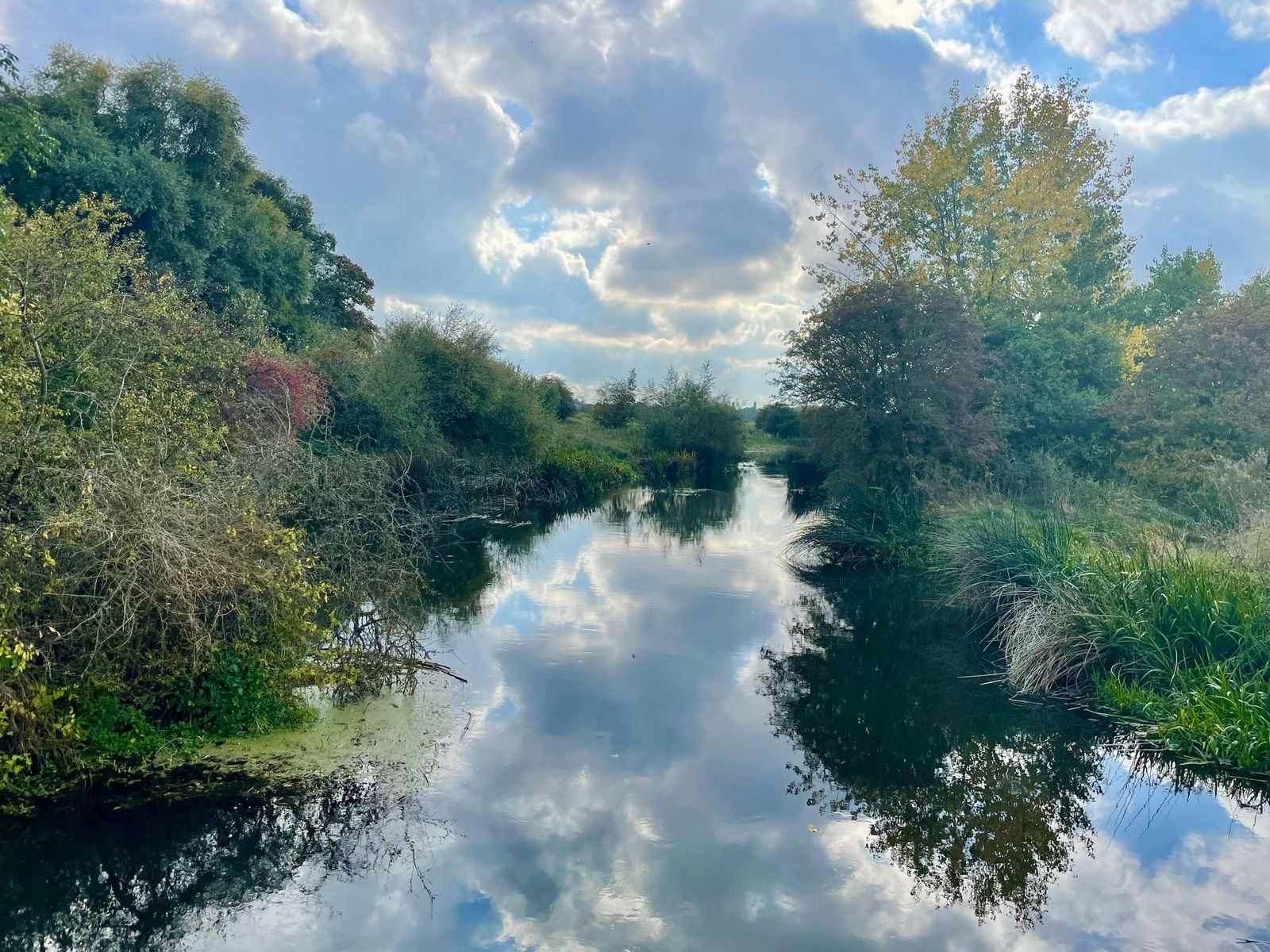 Reflections on the Great Ouse at Olney